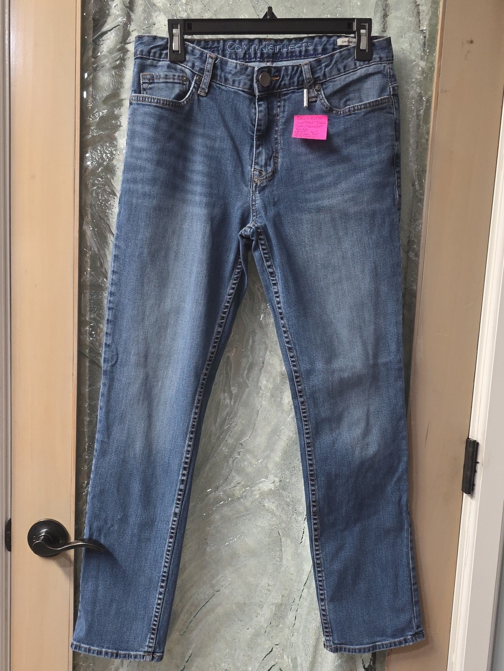 Calvin Klein Slim Straight Jeans, Women's - Sz 32